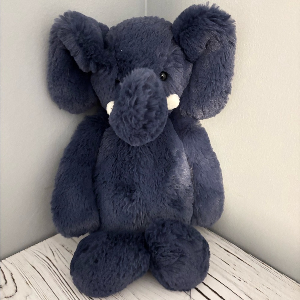 Jellycat Bashful Blue Elephant